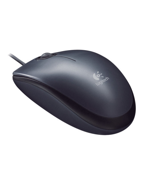 Logitech | M90 | Mouse | Wired | USB Type-A | Black