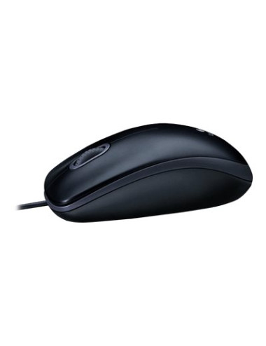 Logitech | M90 | Mouse | Wired | USB Type-A | Black
