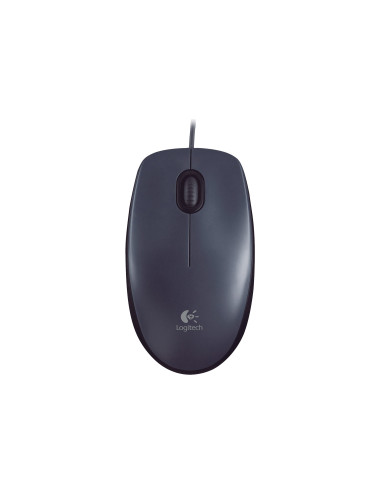 Logitech | M90 | Mouse | Wired | USB Type-A | Black