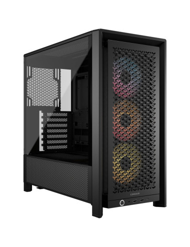 Corsair PC Case | Frame 4000D RS ARGB Modular | Black | Mid-Tower | Power supply included No