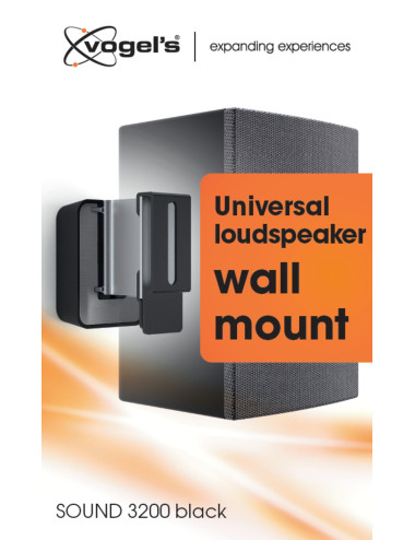 Vogels | Loundspeaker Mount | Turn, Tilt | Maximum weight (capacity) 5 kg | Black