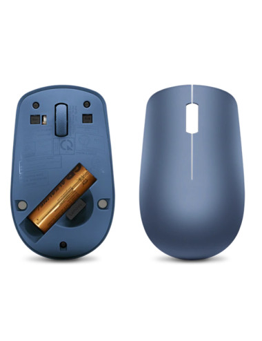 Lenovo | Wireless Mouse | 530 | Optical Mouse | 2.4 GHz Wireless via Nano USB | Abyss Blue | 1 year(s)