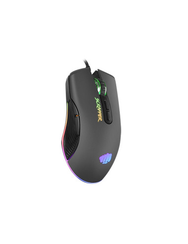 Fury | Gaming Mouse | Fury Scrapper | Wired | Optical | Gaming Mouse | Black | Yes
