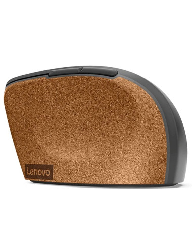 Lenovo | Go Wireless Vertical Mouse | Wireless optical | USB-A | Grey