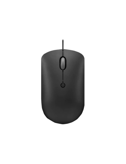 Lenovo | Compact Mouse | 400 | Wired | USB-C | Raven black