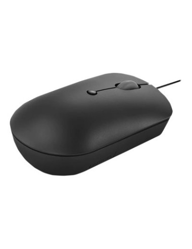 Lenovo | Compact Mouse | 400 | Wired | USB-C | Raven black