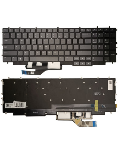 Keyboard DELL G7 17 7700, with backlight, US