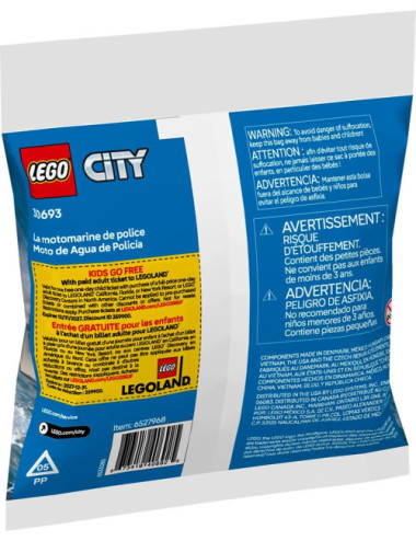 LEGO City 30693 Policyjny...