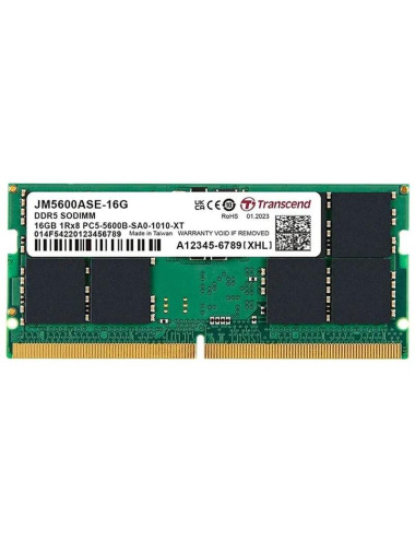 NB MEMORY 16GB DDR5-5600 SO/JM5600ASE-16G CRUCIAL