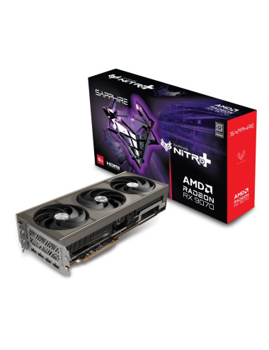 Graphics Card|SAPPHIRE|AMD Radeon RX 9070|16 GB|GDDR6|256 bit|Triple slot Fansink|2xHDMI|2xDisplayPort|11349-01-20G