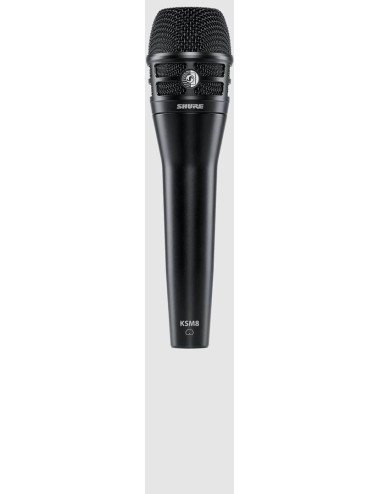 Shure KSM8/B microphone...
