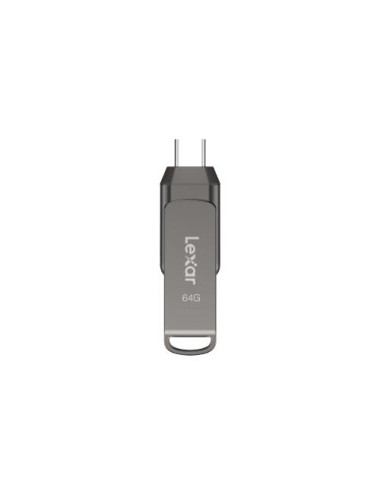 MEMORY DRIVE FLASH USB3.1 64GB/D400 LJDD400064G-BNQNG LEXAR