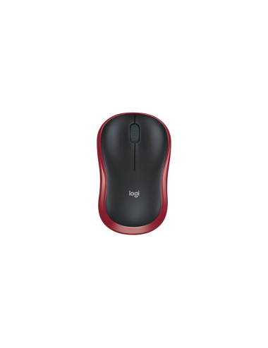MOUSE USB OPTICAL CORDL. M185/RED 910-002240 LOGITECH