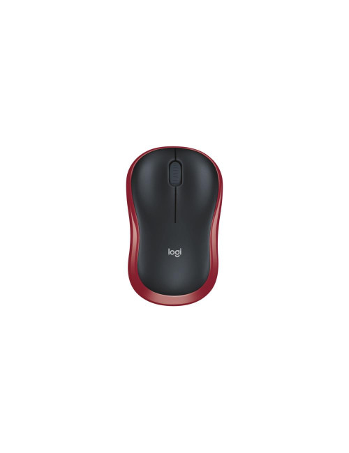 MOUSE USB OPTICAL CORDL. M185/RED 910-002240 LOGITECH