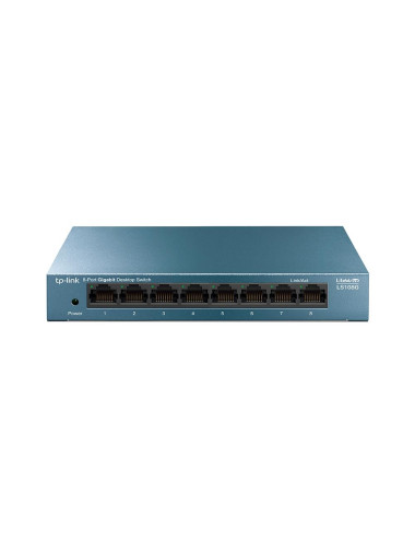 Switch|TP-LINK|TP-LINK LS108G|LS108G|8x10Base-T / 100Base-TX / 1000Base-T|LS108G