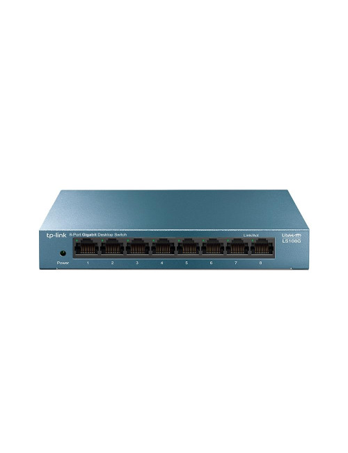 Switch|TP-LINK|TP-LINK LS108G|LS108G|8x10Base-T / 100Base-TX / 1000Base-T|LS108G