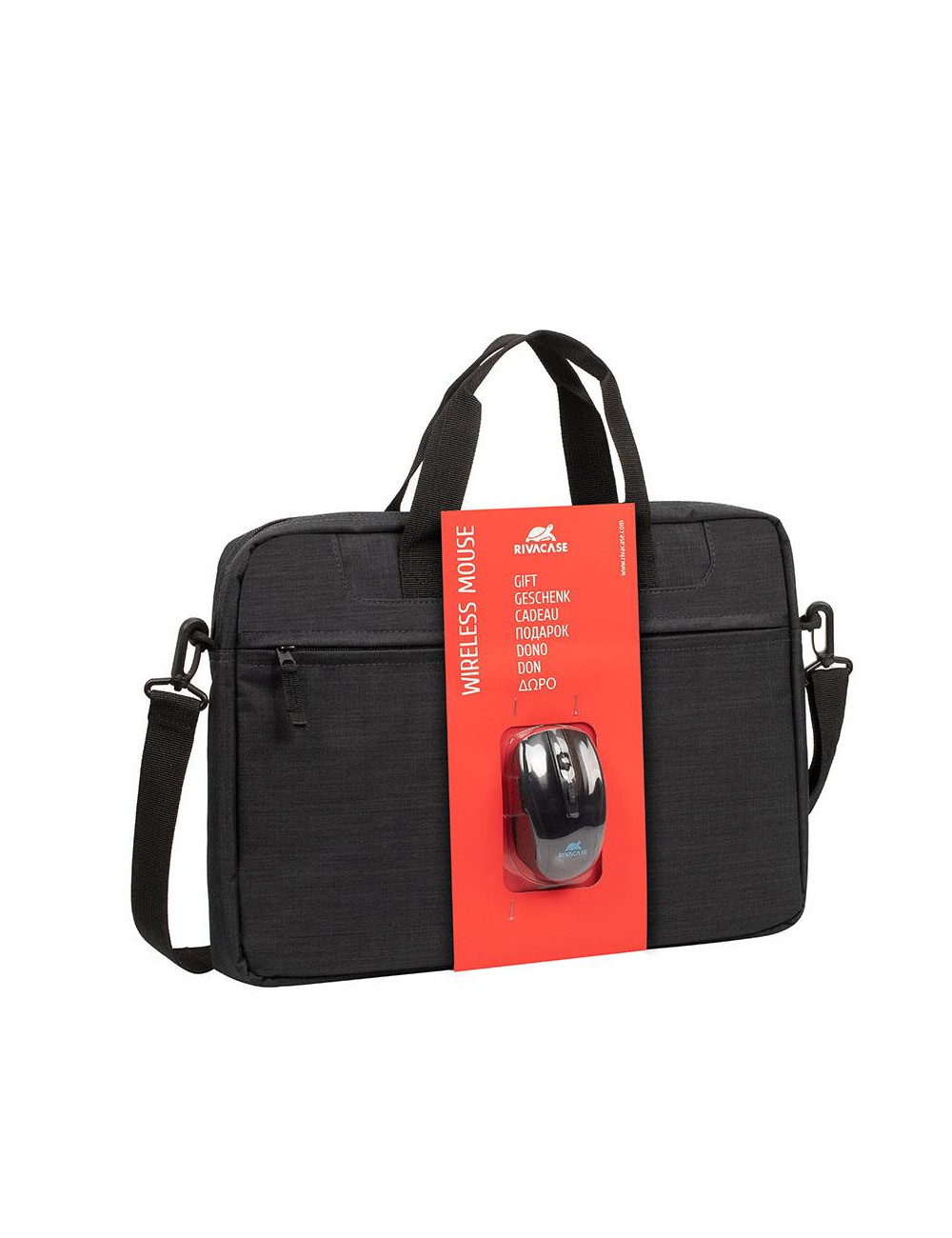 NB CASE REGENT 15.6" + MOUSE/8038 RIVACASE