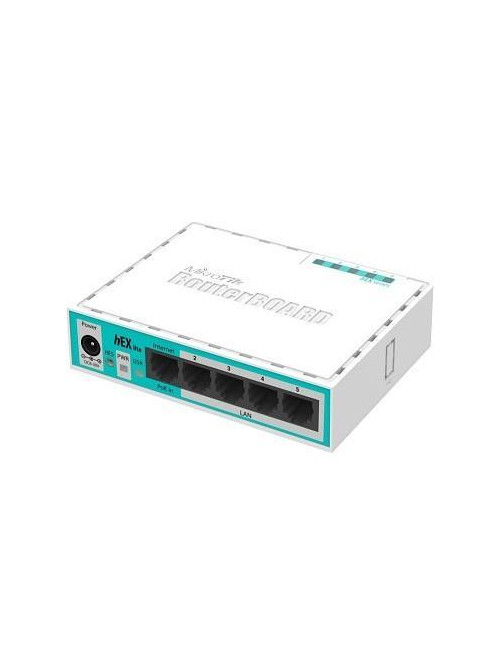 NET ROUTER 10/100M 5PORT/HEX LITE RB750R2 MIKROTIK