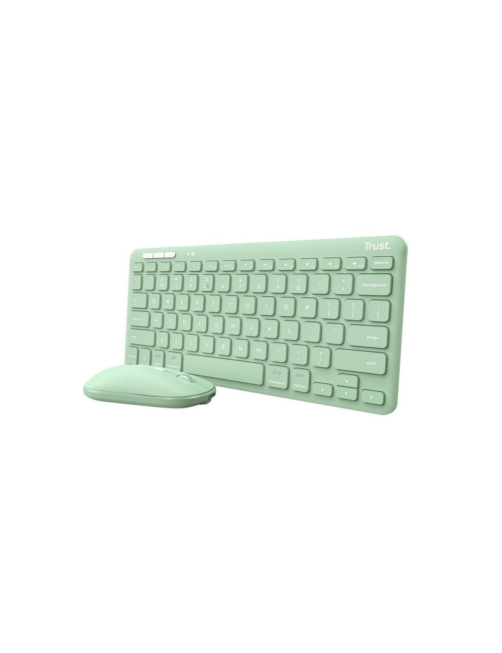 KEYBOARD +MOUSE WRL LYRA/GREEN 24942 TRUST