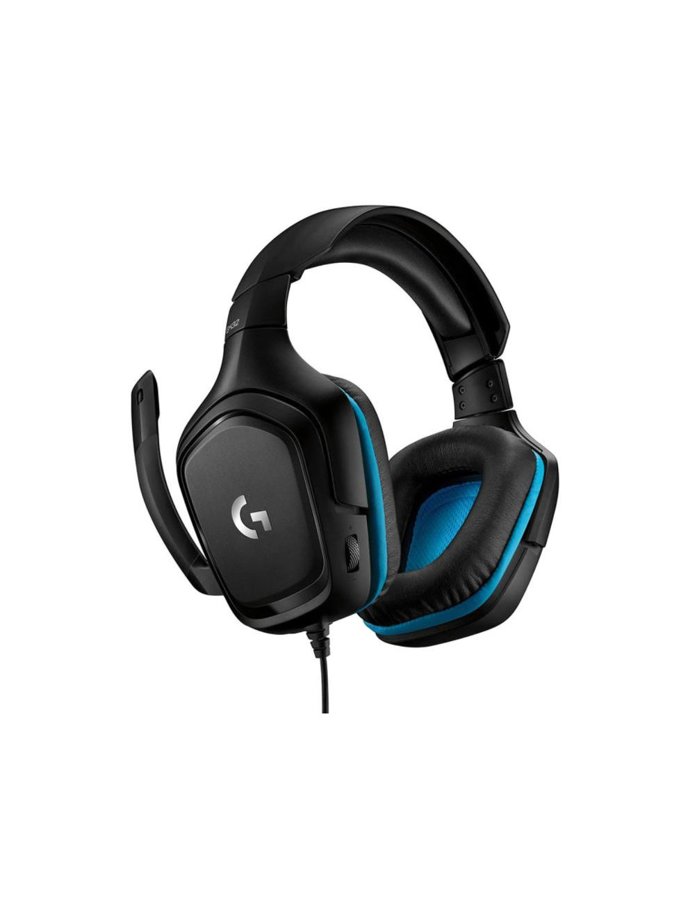 HEADSET GAMING G432/BLACK 981-000770 LOGITECH