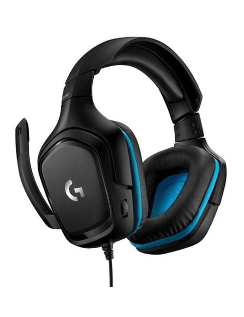 HEADSET GAMING G432/BLACK 981-000770 LOGITECH