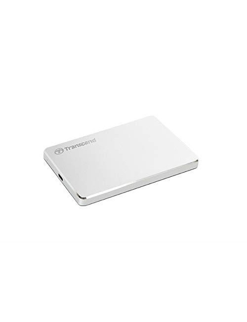 External HDD|TRANSCEND|StoreJet|1TB|USB 3.1|Colour Silver|TS1TSJ25C3S
