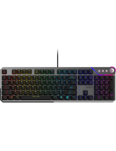 KEYBOARD GAMING BLACK US/STRIKE 600 SILENT MSI