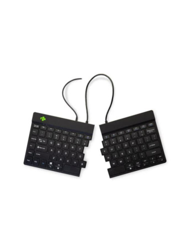 KEYBOARD SPLIT BREAK V2 ENG/BLACK RGOSP-USWIBL R-GO TOOLS