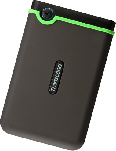 External HDD|TRANSCEND|StoreJet|2TB|USB 3.0|Colour Green|TS2TSJ25M3S