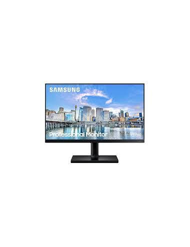 LCD Monitor|SAMSUNG|24"|Business|Panel IPS|1920x1080|16:9|75Hz|5 ms|Swivel|Pivot|Height adjustable|Tilt|Colour Black|LF24T450FQR