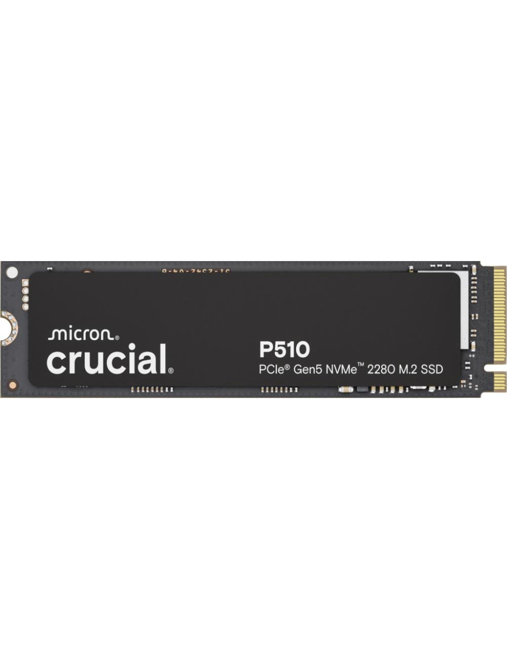 SSD|CRUCIAL|P510|1TB|M.2|PCIe Gen5|NVMe|TLC|Write speed 9500 MBytes/sec|Read speed 11000 MBytes/sec|TBW 600 TB|CT1000P510SSD8