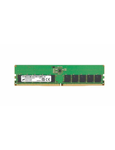 Server Memory Module|MICRON|DDR5|16GB|UDIMM/ECC|5600 MHz|CL 46|1.1 V|MTC10C1084S1EC56BR