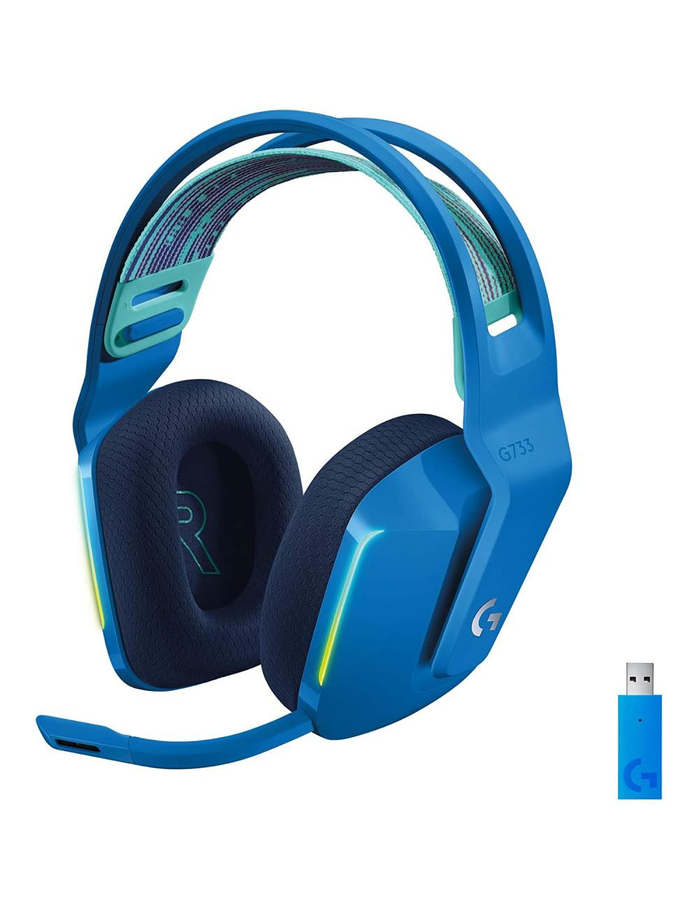 HEADSET GAMING G733 WRL/BLUE 981-000943 LOGITECH