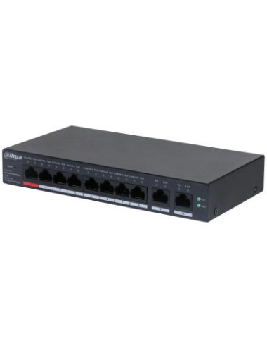 Switch|DAHUA|CS4010-8GT-110|Type L2|Desktop/pedestal|8x10Base-T / 100Base-TX / 1000Base-T|PoE ports 8|DH-CS4010-8GT-110