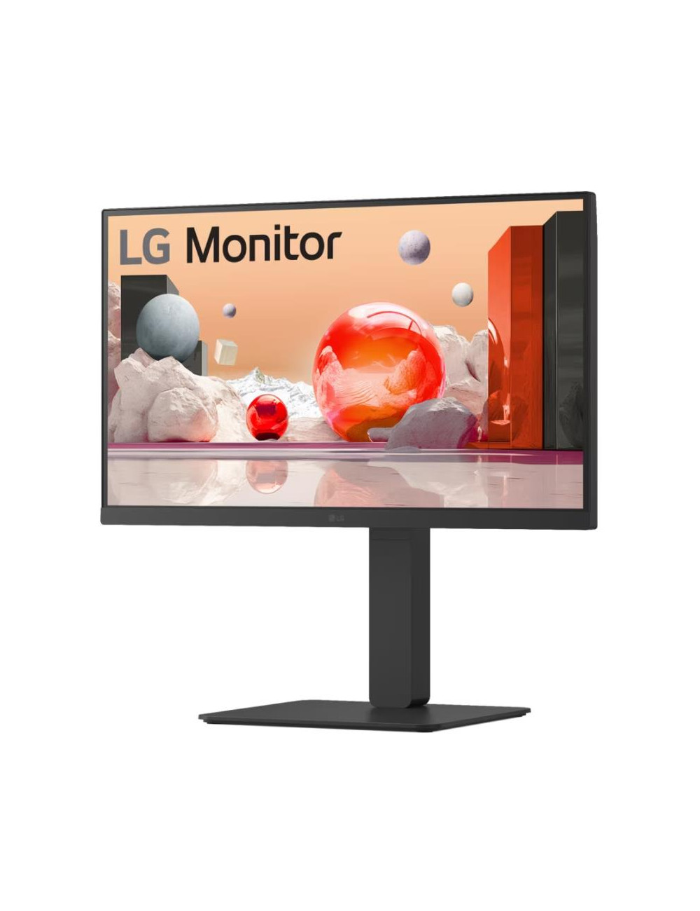 LCD Monitor|LG|23.8"|Business|Panel IPS|1920x1080|16:9|100Hz|5 ms|Speakers|Swivel|Pivot|Height adjustable|Tilt|24BA750-B