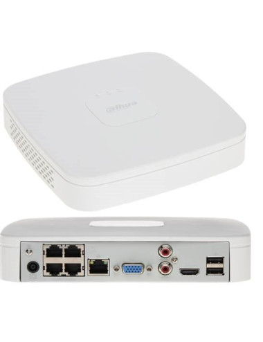 NET VIDEO RECORDER 4CH 4POE/NVR4104-P-EI DAHUA