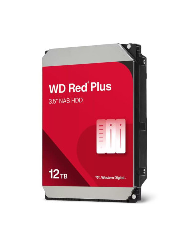 HDD|WESTERN DIGITAL|Red Plus|12TB|SATA|512 MB|7200 rpm|3,5"|WD120EFGX