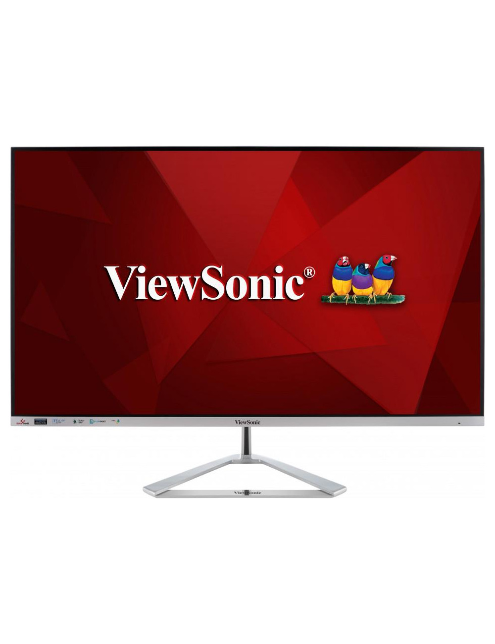 LCD Monitor|VIEWSONIC|VX3276-2K-MHD-2|32"|Business|Panel IPS|2560x1440|16:9|75Hz|Matte|Speakers|Tilt|Colour Silver|VX3276-2K-MHD