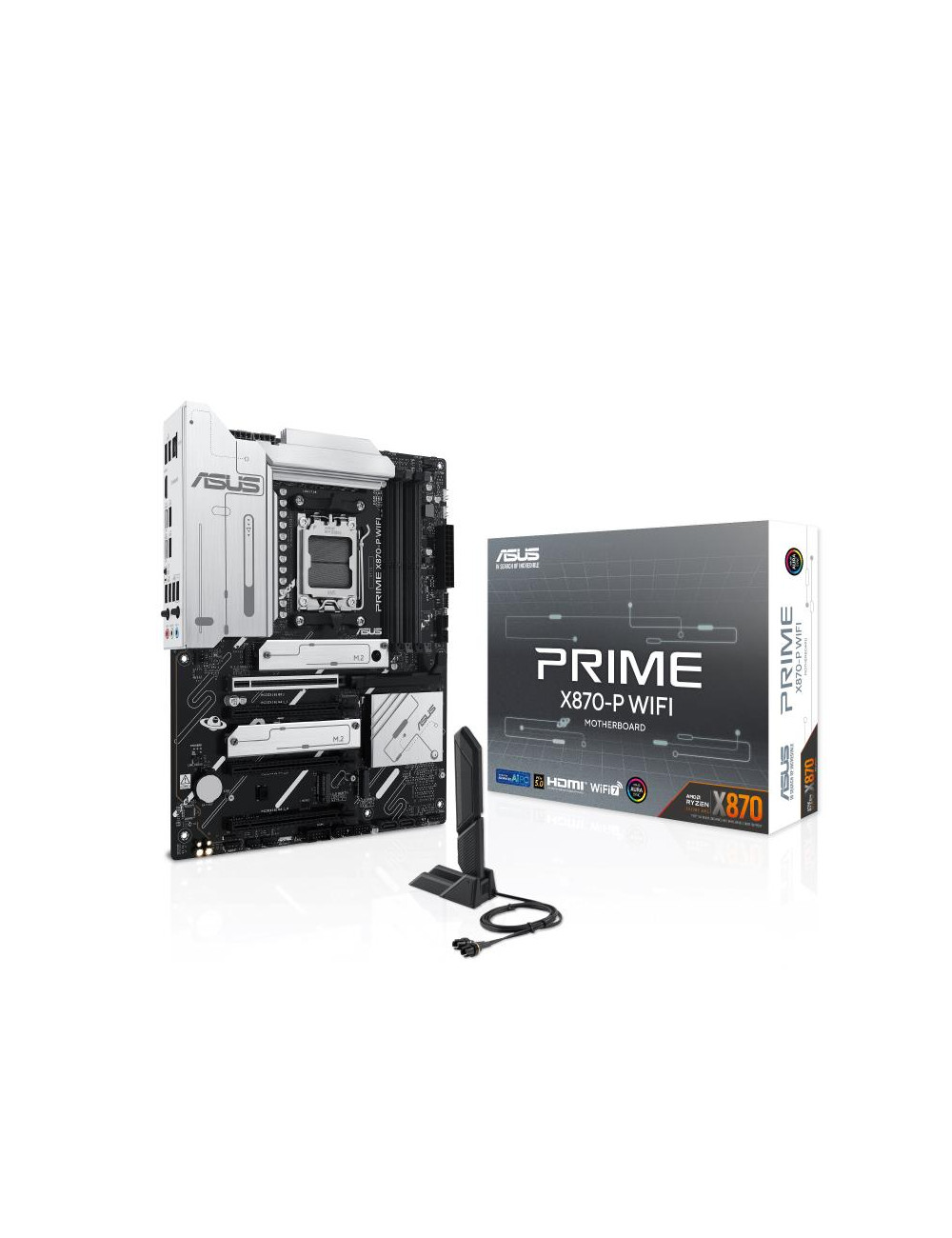 Mainboard|ASUS|AMD X870|SAM5|ATX|Memory DDR5|Memory slots 4|4xPCI-Express 4.0 16x|1xPCI-Express 5.0 16x|4xM.2|1xHDMI|4xUSB 2.0|4