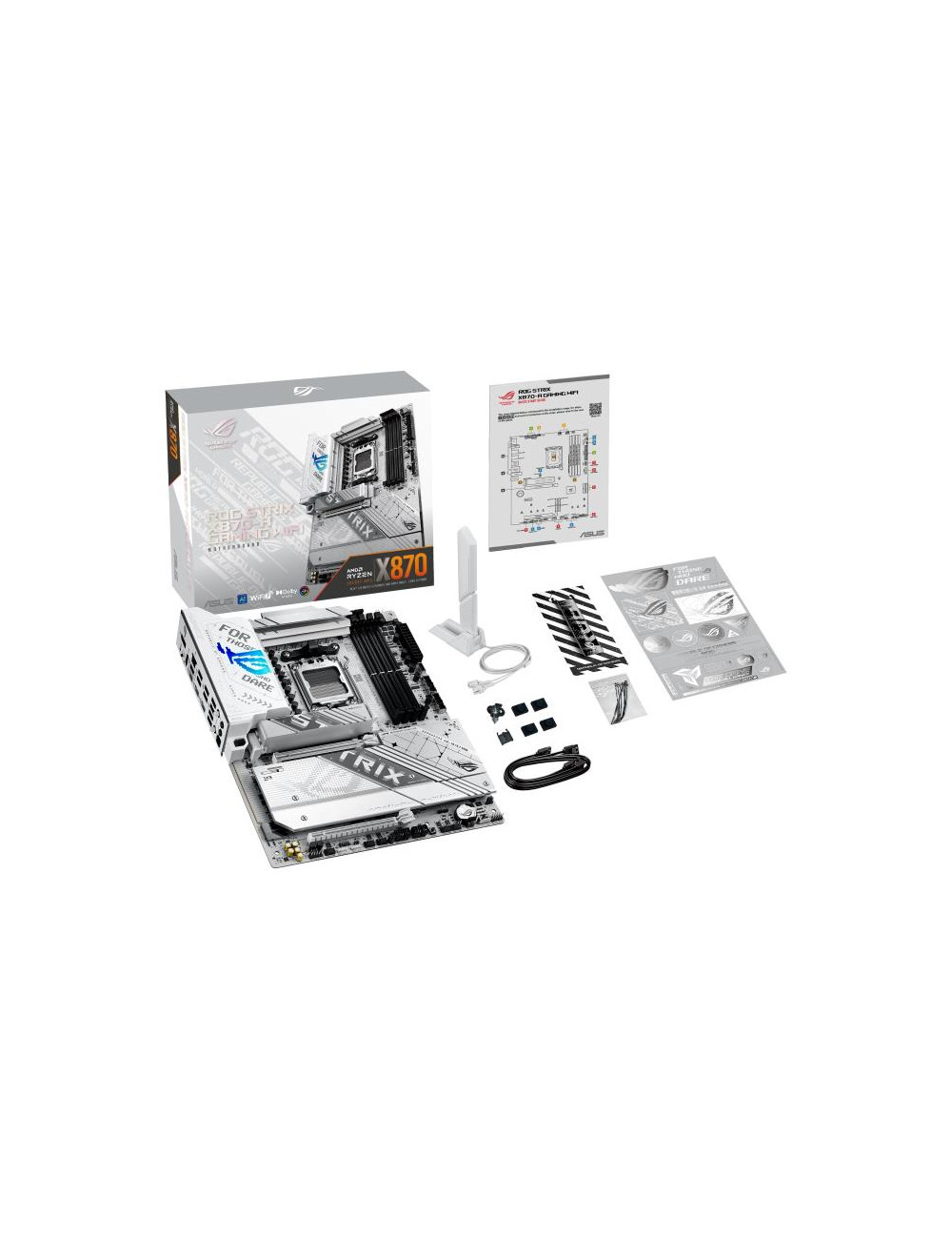 Mainboard|ASUS|AMD X870|SAM5|ATX|Memory DDR5|Memory slots 4|1xPCI-Express 4.0 16x|1xPCI-Express 5.0 16x|4xM.2|1xHDMI|1xDisplayPo