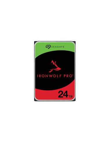 HDD|SEAGATE|IronWolf Pro|24TB|SATA|512 MB|7200 rpm|Discs/Heads 10/20|3,5"|ST24000NT002