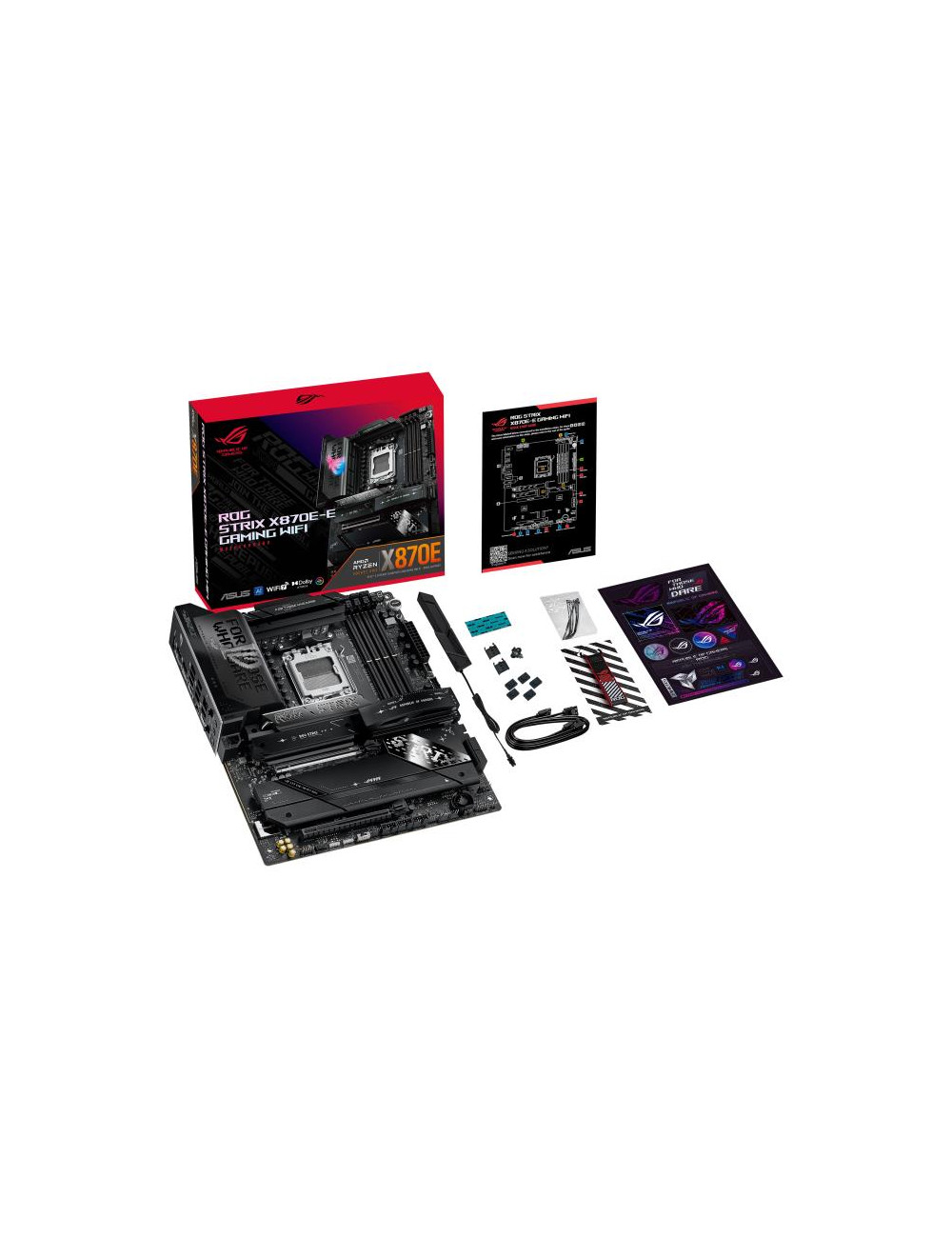 Mainboard|ASUS|AMD X870E|SAM5|ATX|Memory DDR5|Memory slots 4|1xPCI-Express 4.0 16x|1xPCI-Express 5.0 16x|5xM.2|1xHDMI|9xUSB 3.2|