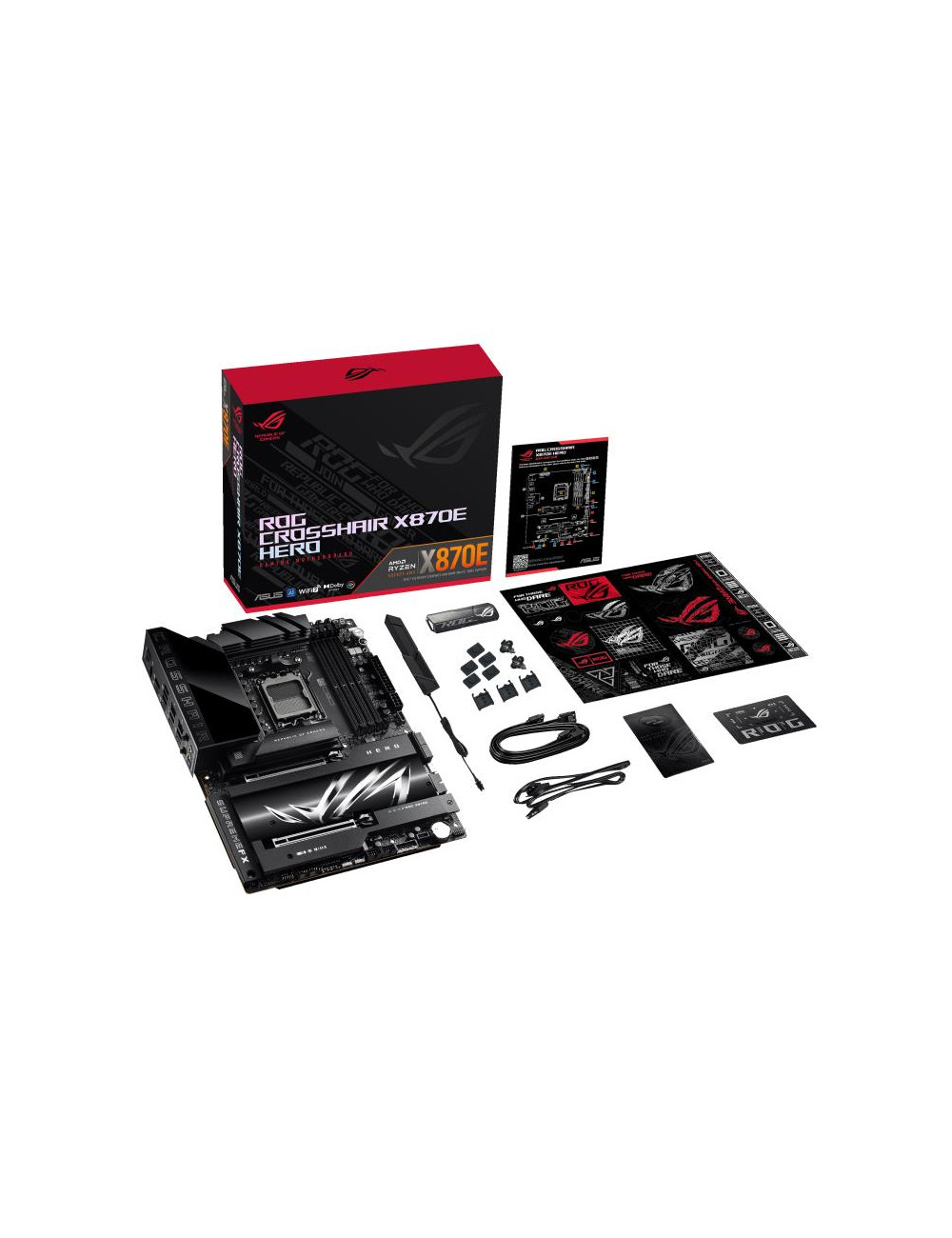 Mainboard|ASUS|AMD X870E|SAM5|ATX|Memory DDR5|Memory slots 4|2xPCI-Express 4.0 16x|2xPCI-Express 5.0 16x|4xM.2|1xHDMI|1xAudio-In