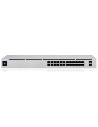 Switch|UBIQUITI|USW-Pro-24-PoE|Type L3|Desktop/pedestal|Rack|24x10Base-T / 100Base-TX / 1000Base-T|2xSFP+|PoE ports 24|PoE+ port