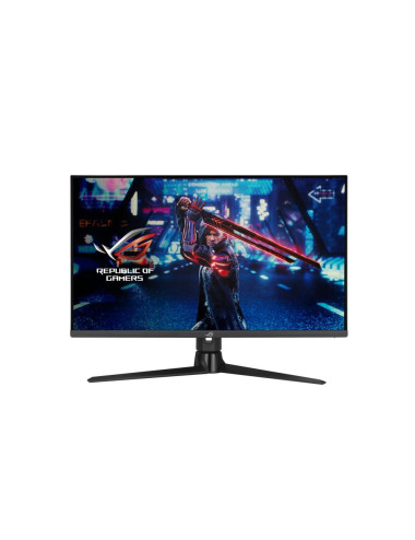 LCD Monitor|ASUS|32"|Gaming/4K|Panel IPS|3840x2160|16:9|160Hz|Matte|1 ms|Swivel|Height adjustable|Tilt|Colour Black|90LM08B0-B01