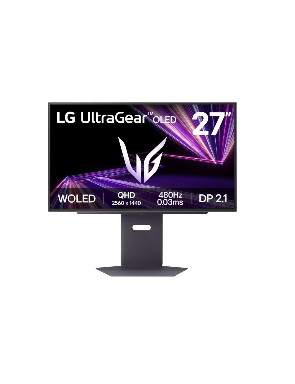 Monitor|LG|27GX790A-B|26.5"|Gaming|Panel OLED|2560x1440|16:9|480Hz|0.03 ms|Swivel|Pivot|Height adjustable|Tilt|27GX790A-B