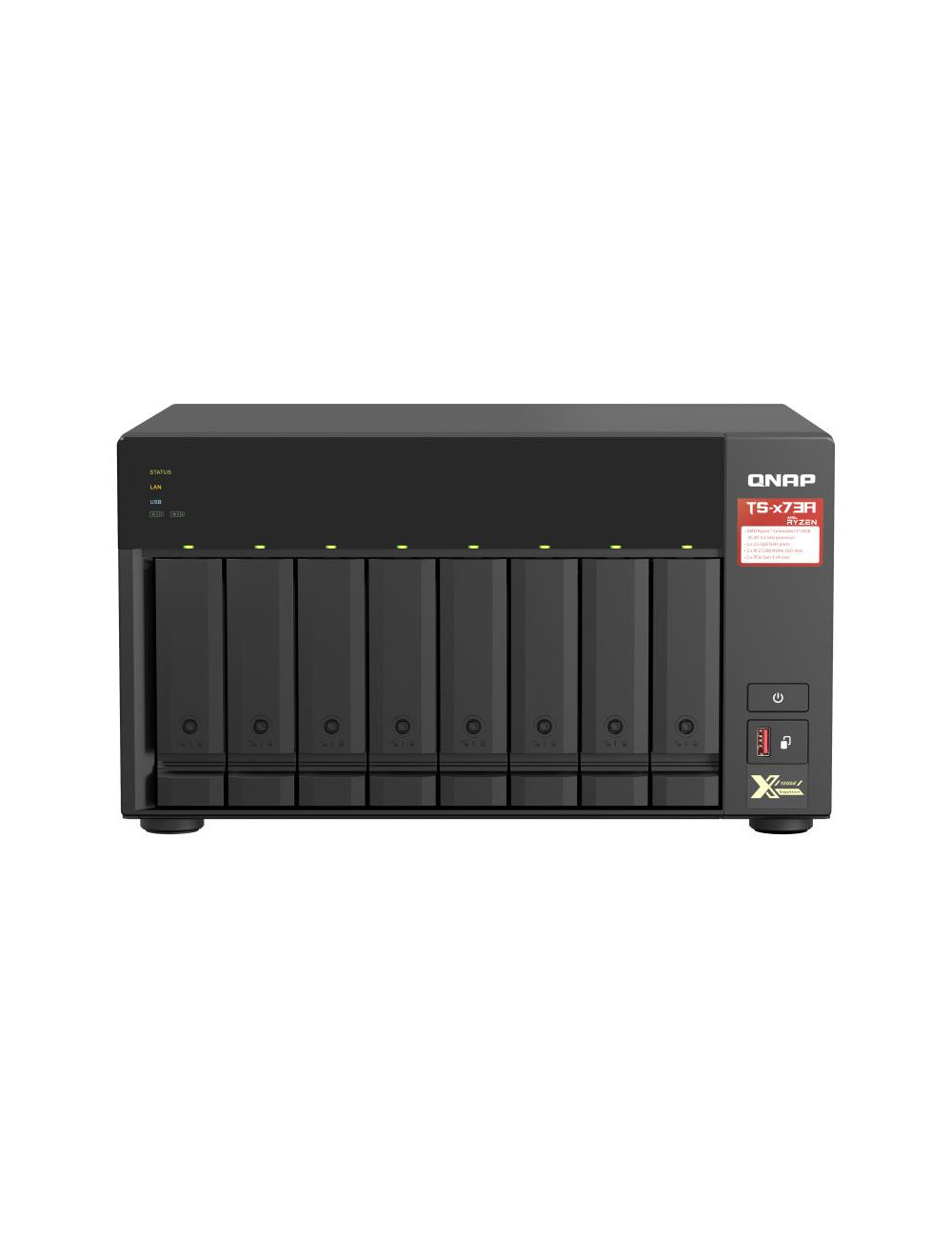 NAS STORAGE TOWER 8BAY 8GB/TS-873A-8G QNAP