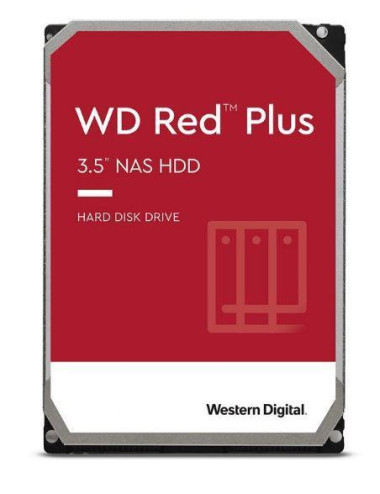 HDD|WESTERN DIGITAL|Red Plus|2TB|SATA|64 MB|5400 rpm|3,5"|WD20EFPX