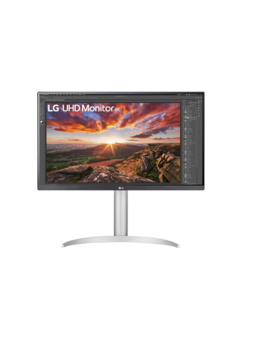 LCD Monitor|LG|27UP850K-W|27"|Gaming|Panel IPS|3840x2160|16:9|60 Hz|5 ms|Pivot|Height adjustable|Tilt|Colour Black|27UP850K-W