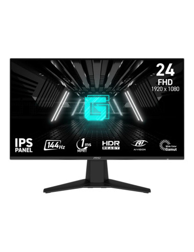 LCD Monitor|MSI|G242L E14|23.8"|Gaming|Tilt|Matte|Panel IPS|1920x1080|16:9|144Hz|1 ms|Colour Black|G242LE14